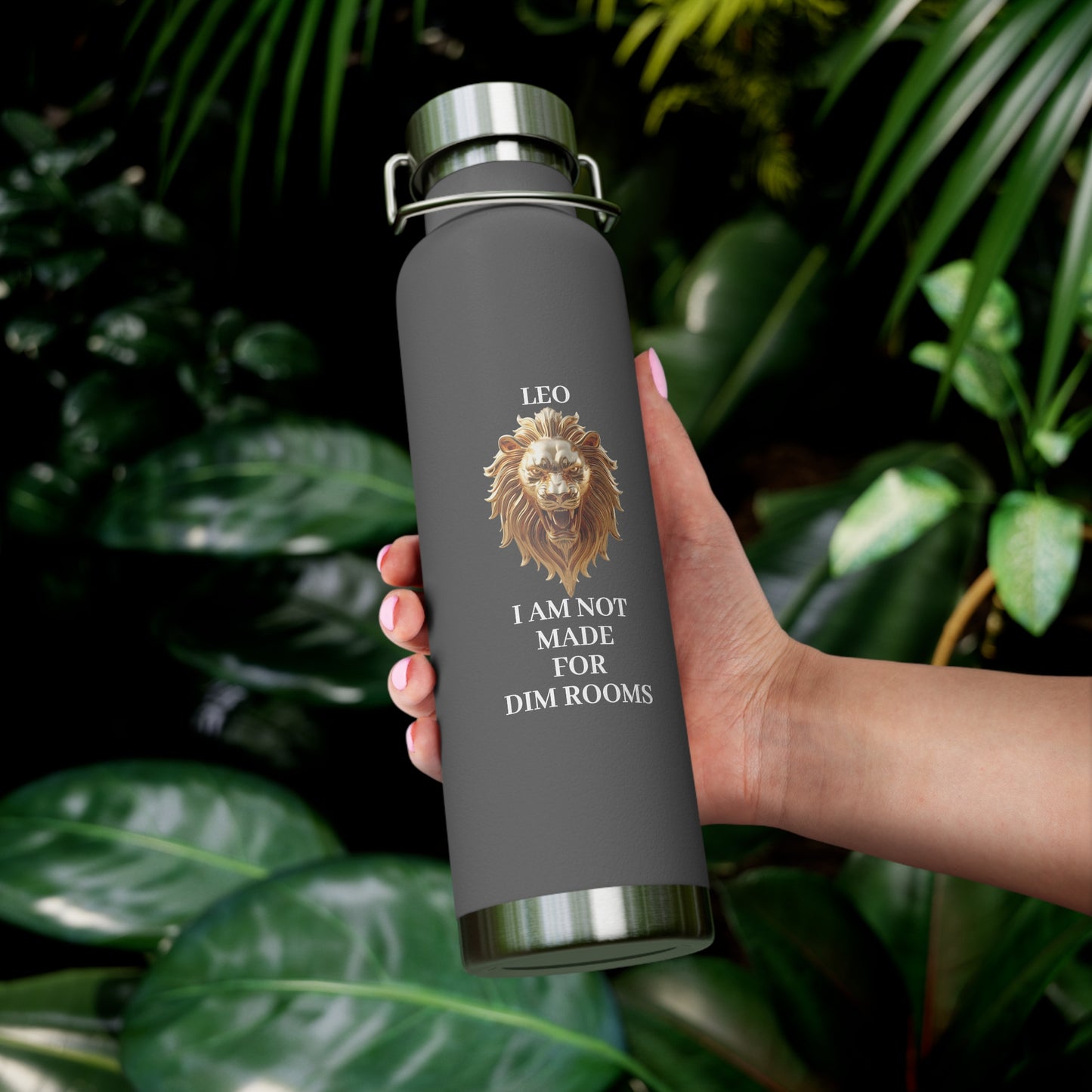 ✨🔮 Enchanted Leo Copper Insulated Bottle – 22oz of Temperature Magic! 🔮✨