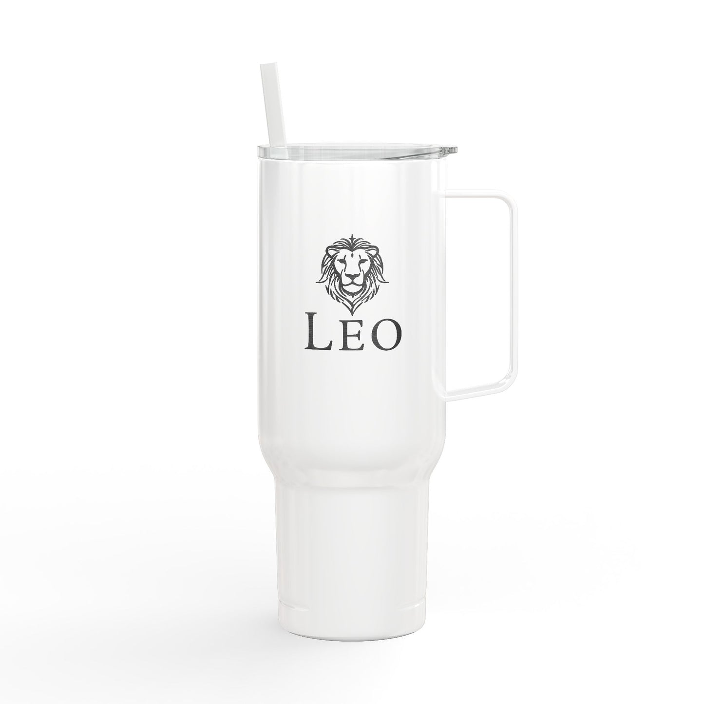Cosmic Leo Signatures ✨ 40oz Engraved Zodiac Tumbler