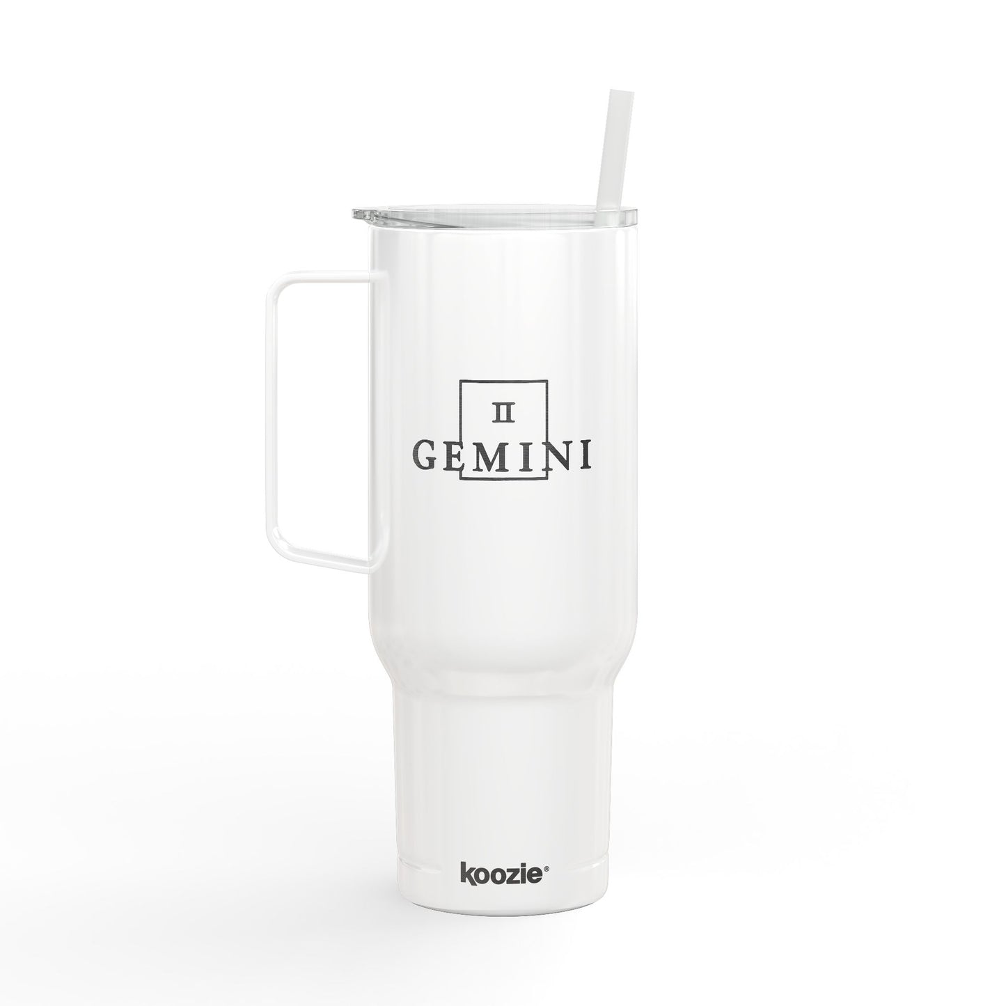 Cosmic Gemini Signatures ✨ 40oz Engraved Zodiac Tumbler
