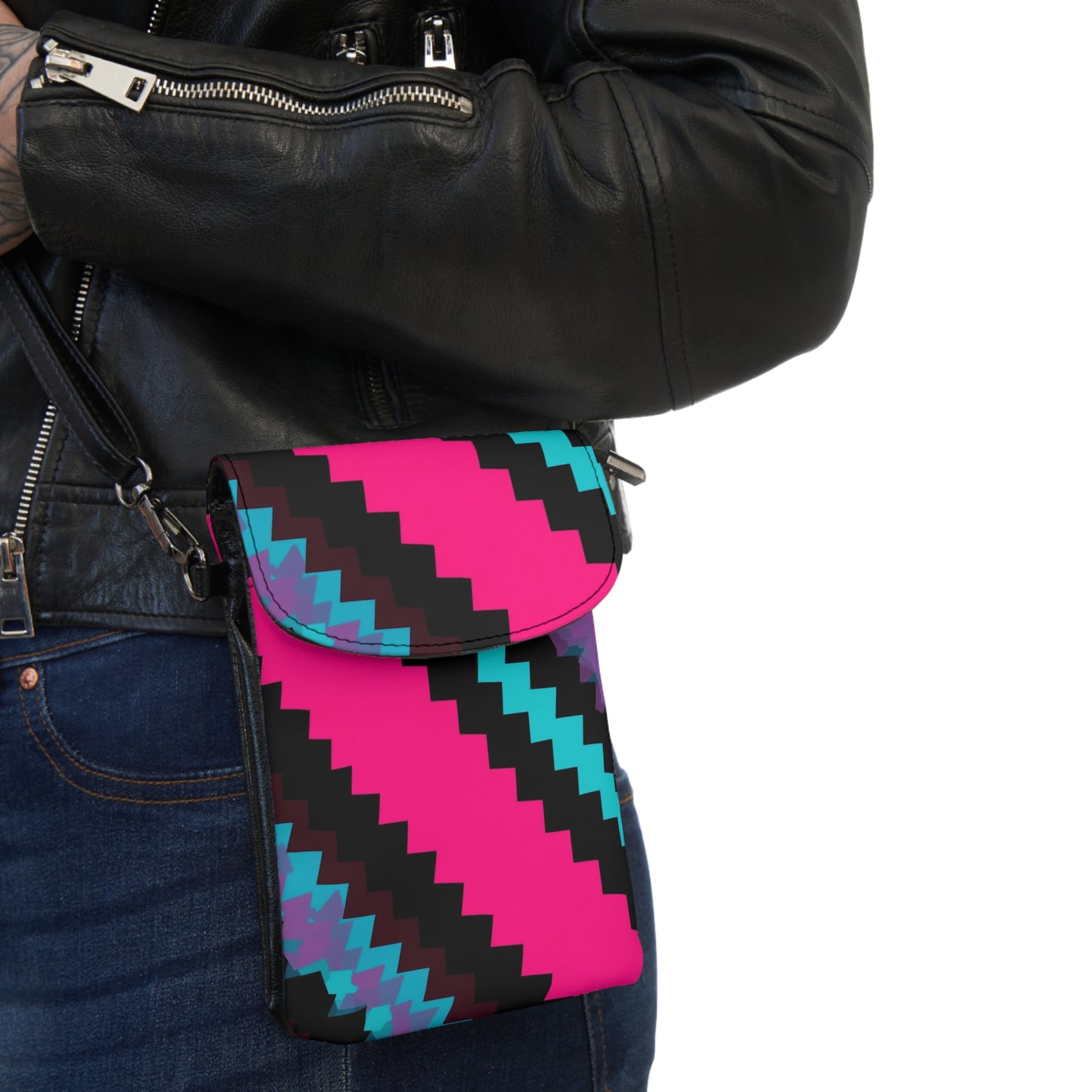 👜🌟 The Razzle-Dazzle Pocket Prism™ Cell Phone Wallet ✨💼🌈