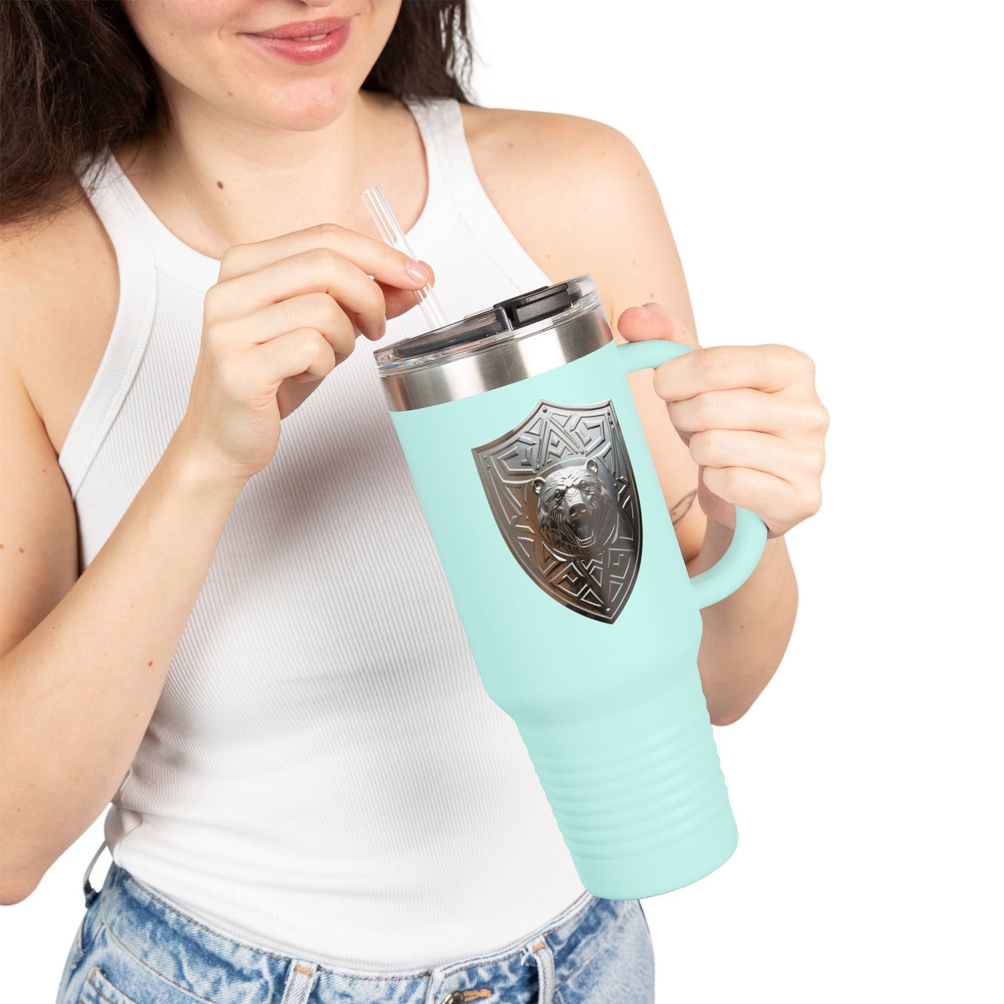 🤍 Enchanted Emblem Travel Tumbler 🤍