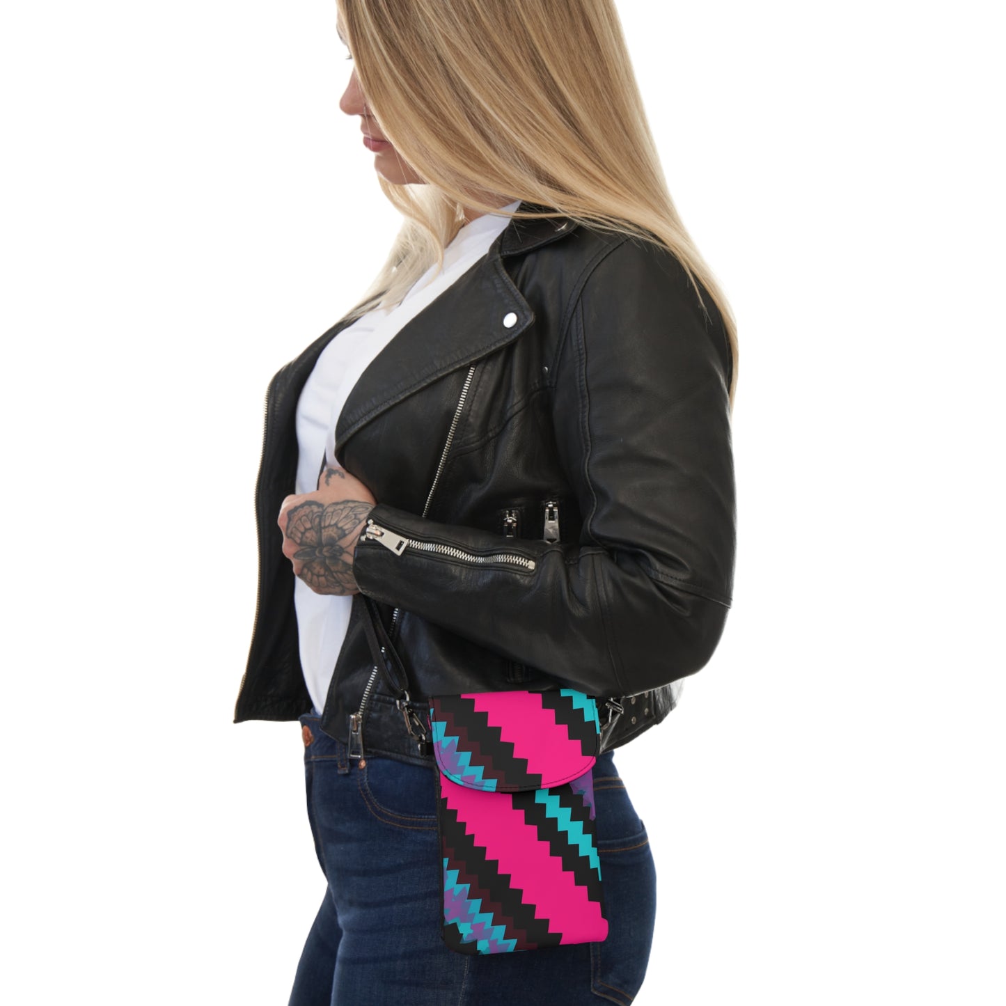 👜🌟 The Razzle-Dazzle Pocket Prism™ Cell Phone Wallet ✨💼🌈