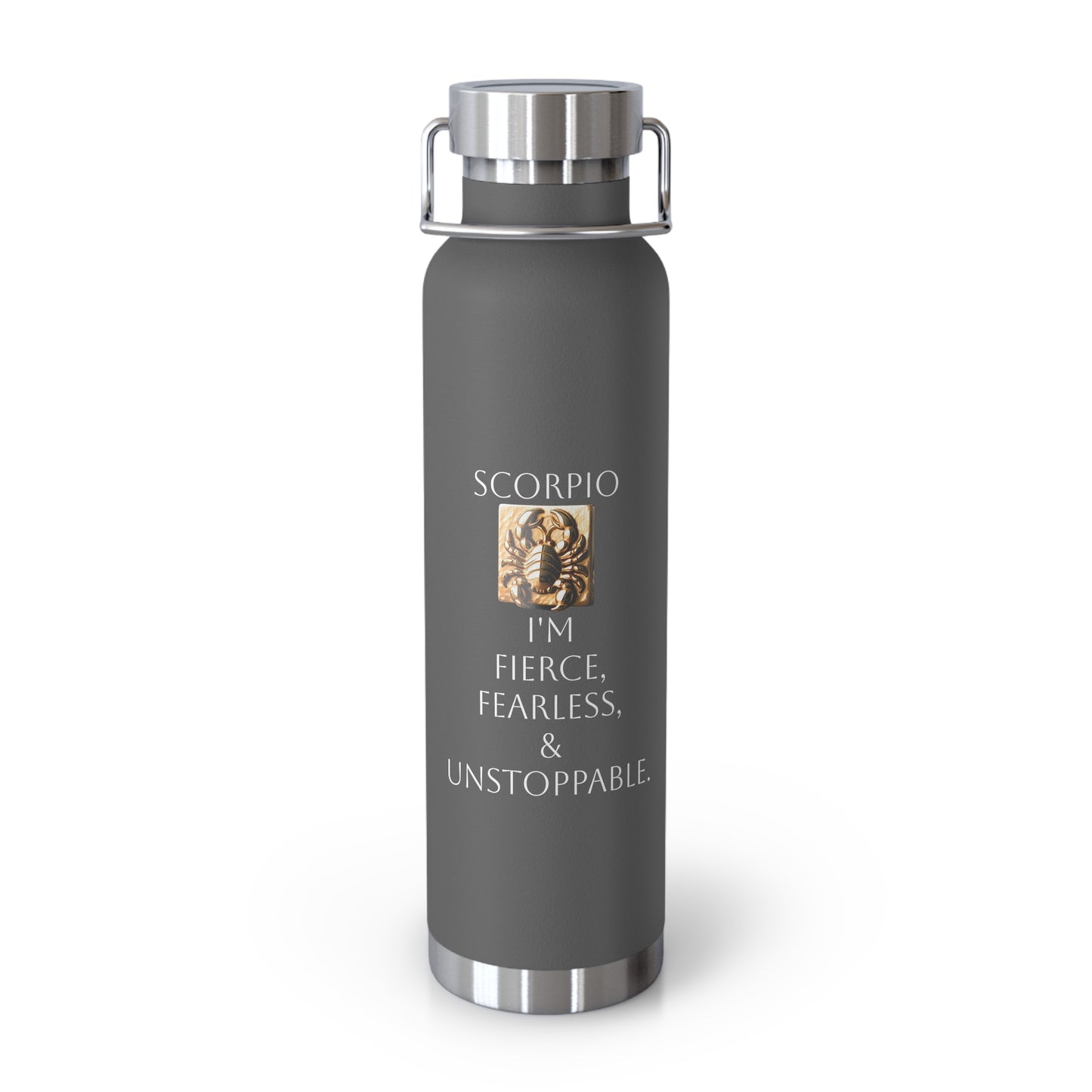 ✨🔮 Enchanted Scorpio Copper Insulated Bottle – 22oz of Temperature Magic! 🔮✨