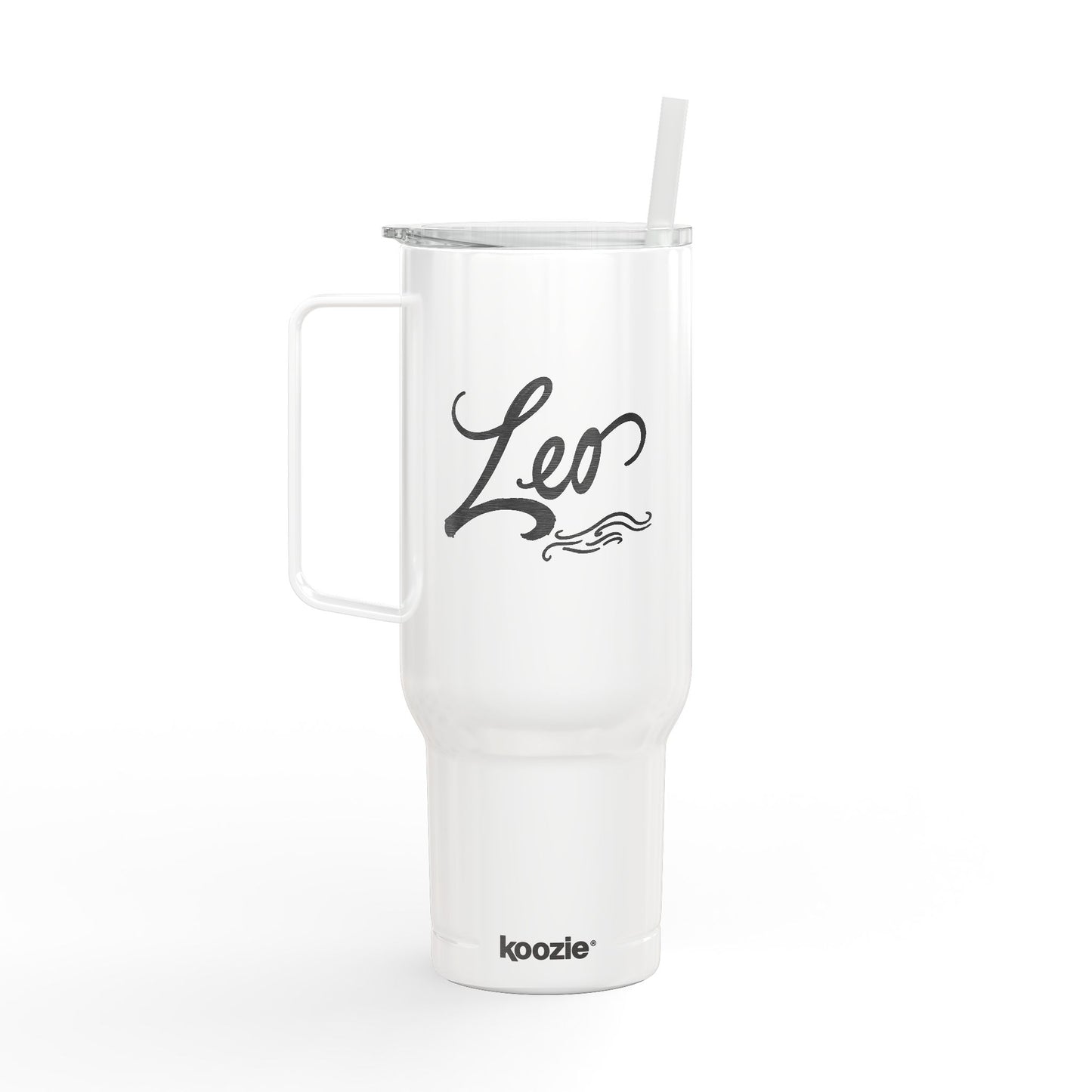 Cosmic Leo Signatures ✨ 40oz Engraved Zodiac Tumbler