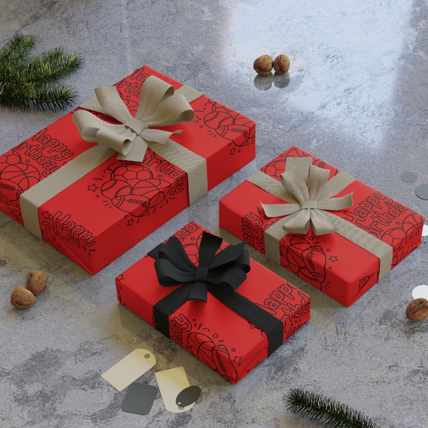 🤍 Birthday Wrapping Paper | The Enchanted Wrap™ Collection 🤍