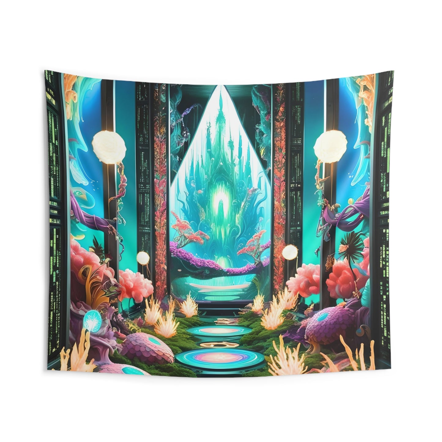 🌟✨ Mystical Aura: Enchanted Tapestry for Your Magical Wall and Captivating Photography Backdrops 📸🪄🌙