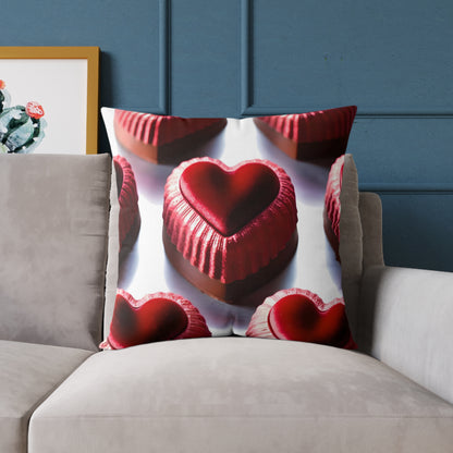 Love in Bloom: Enchanted Decorative Pillow for a Cozy Touch