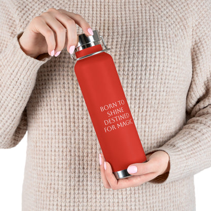 Magical Copper Insulated Bottle – 22oz of Temperature Perfection