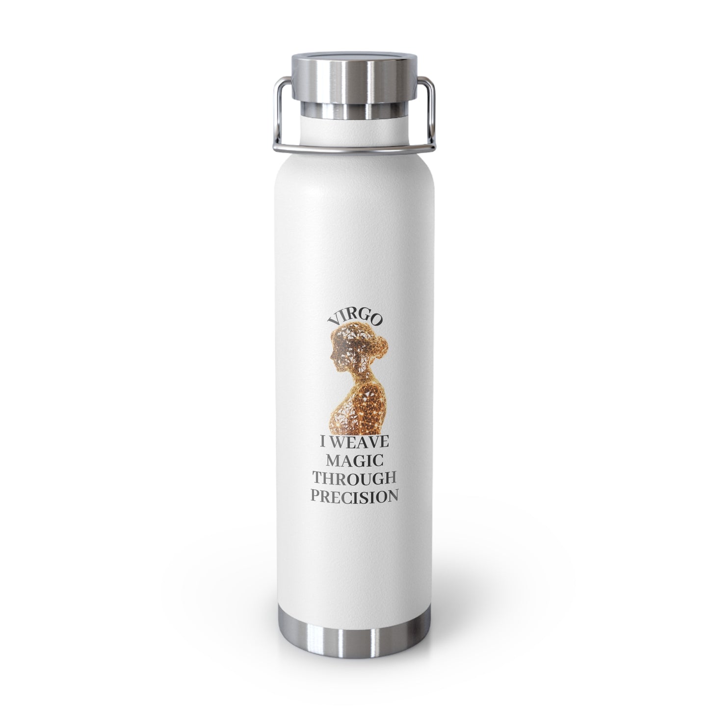 ✨🔮 Enchanted Virgo Copper Insulated Bottle – 22oz of Temperature Magic! 🔮✨