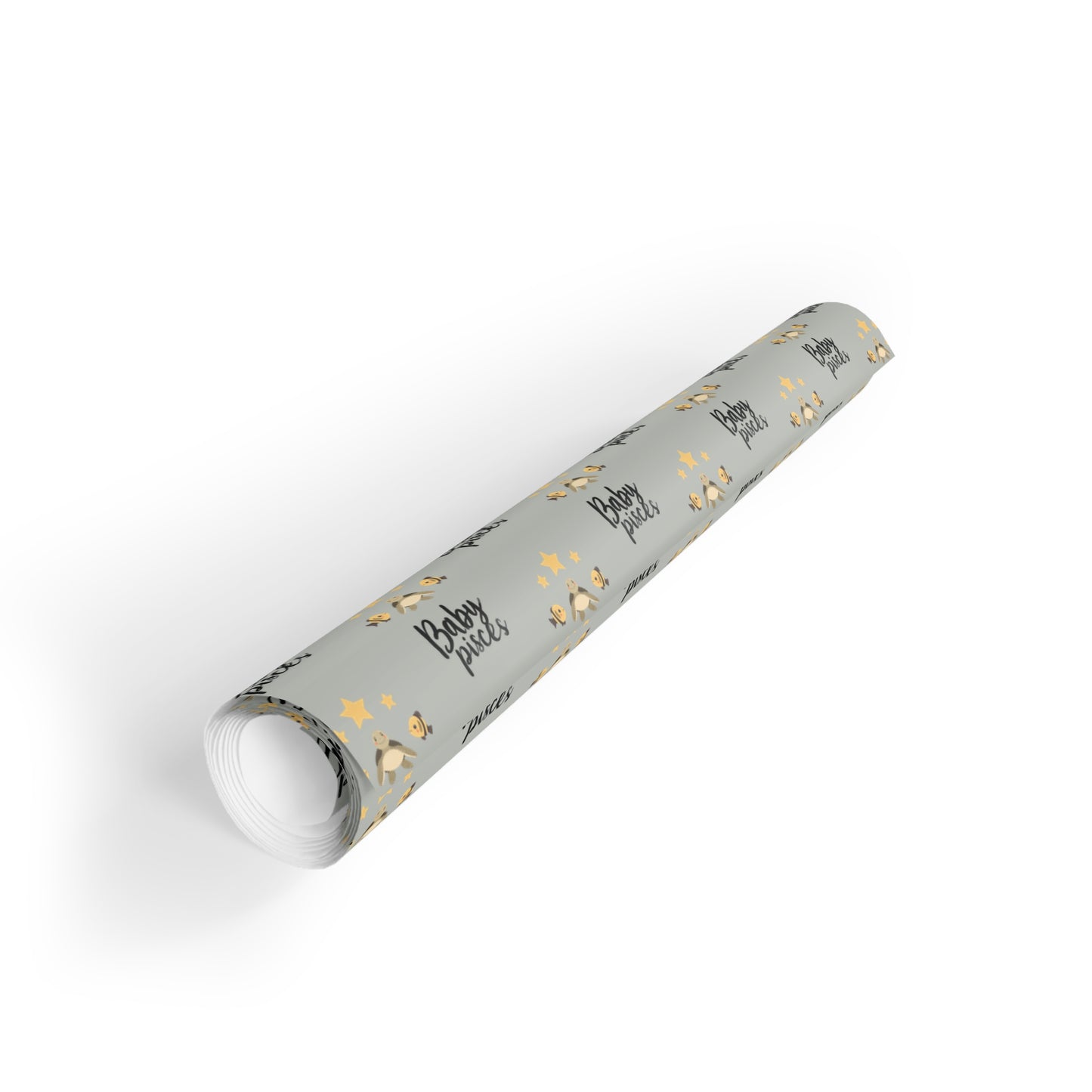 ♓ Baby Pisces Wrapping Paper | The Enchanted Wrap™ Collection ♡