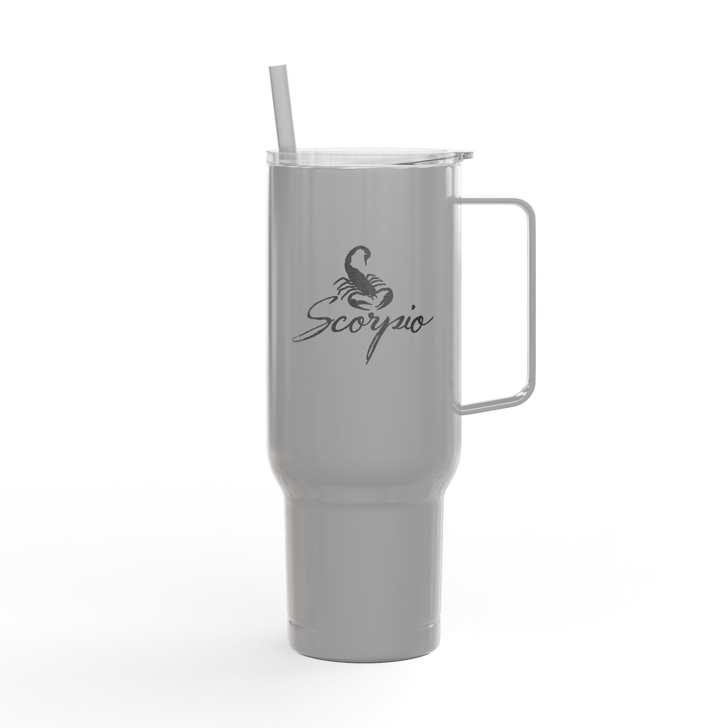 Cosmic Scorpio Signatures ✨ 40oz Engraved Zodiac Tumbler