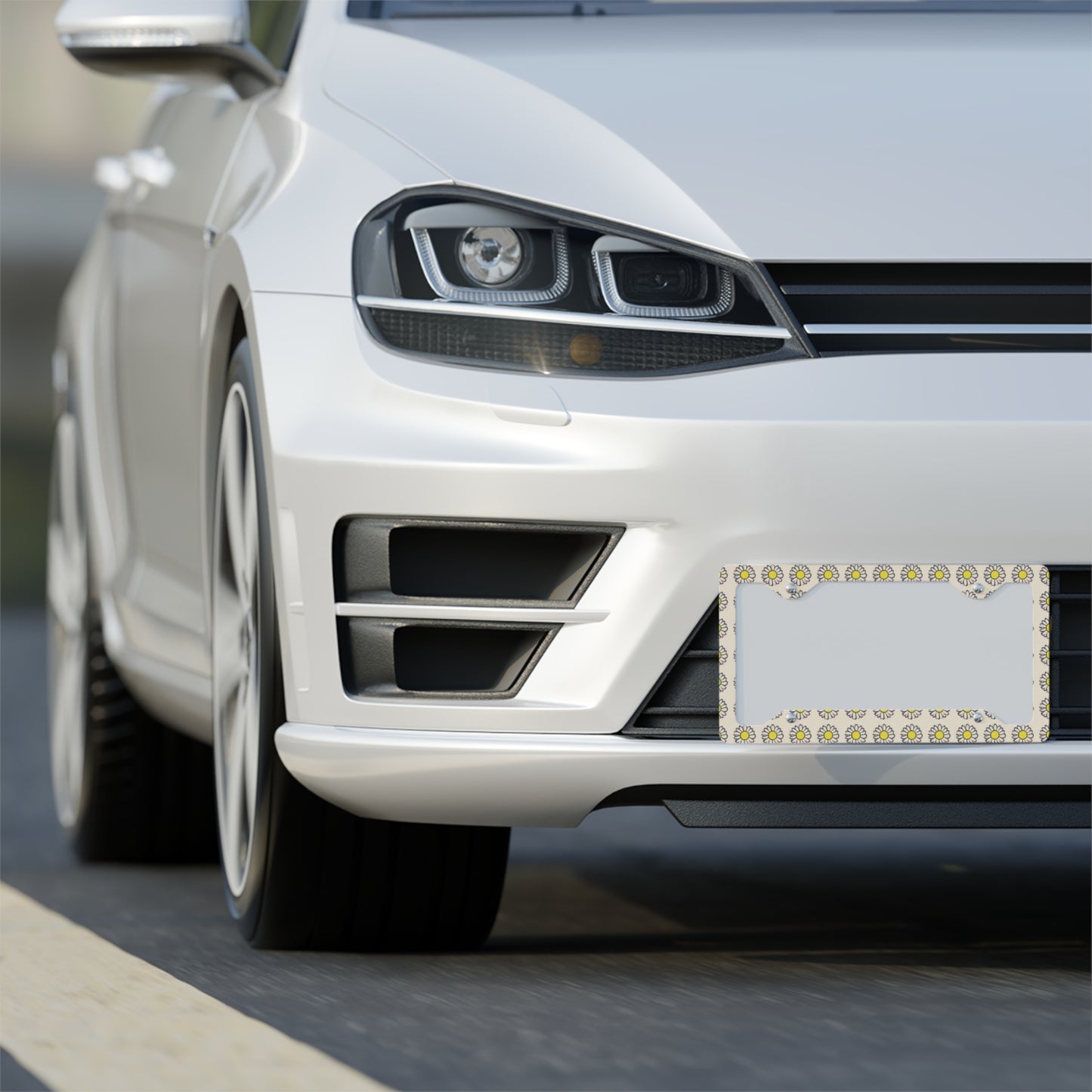 ✨🚗 The Enchanted Drive: Glossed Glory License Plate Frame – Luxury Custom Metal Accent 💎🌙
