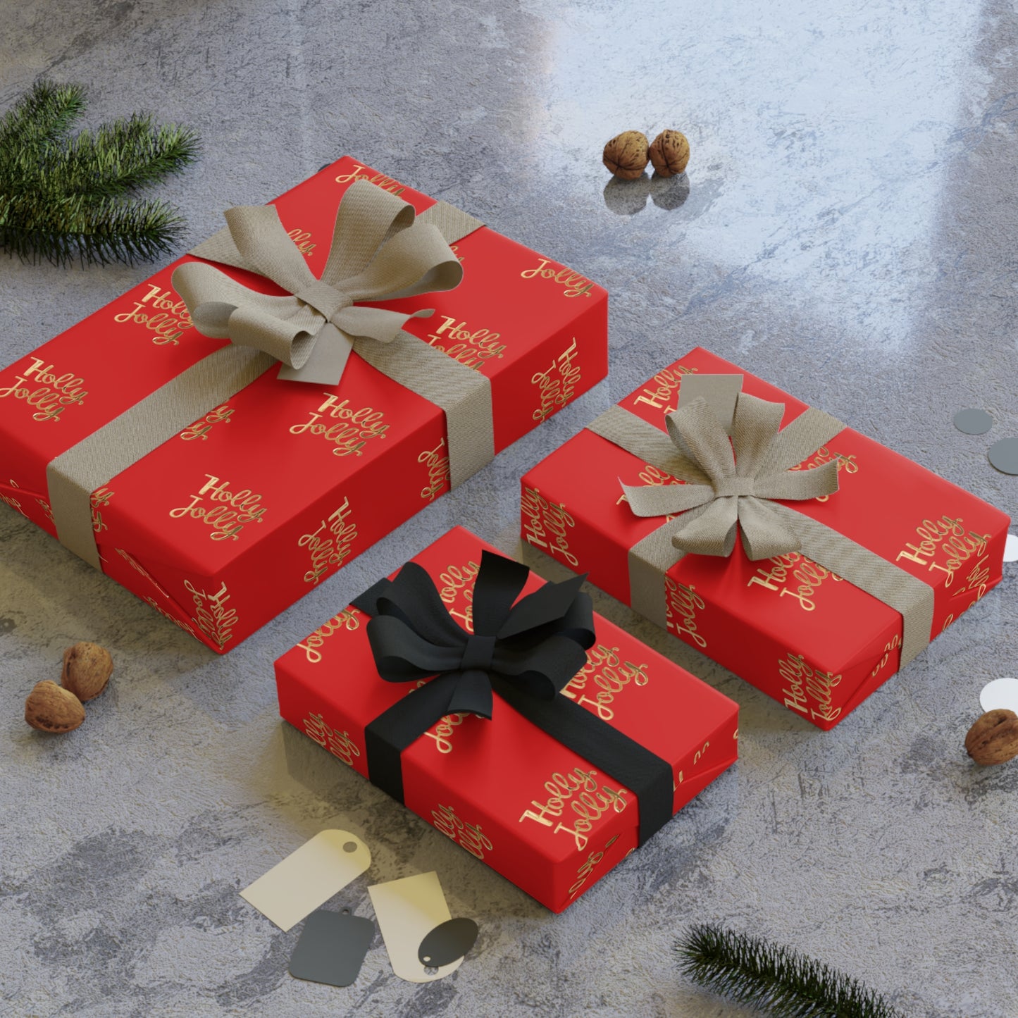 🎄✨ Enchanted Christmas Wrapping Paper – Holiday Magic in Every Fold 🎁❄️🌟