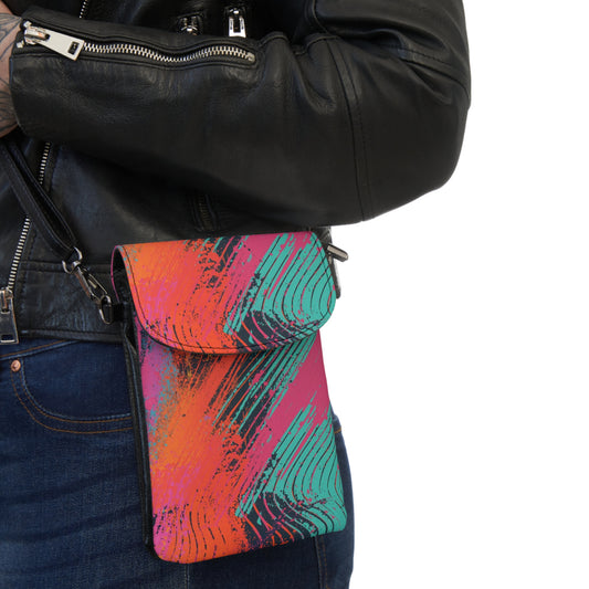 👜🌟 The Razzle-Dazzle Pocket Prism™ Cell Phone Wallet ✨💼🌈