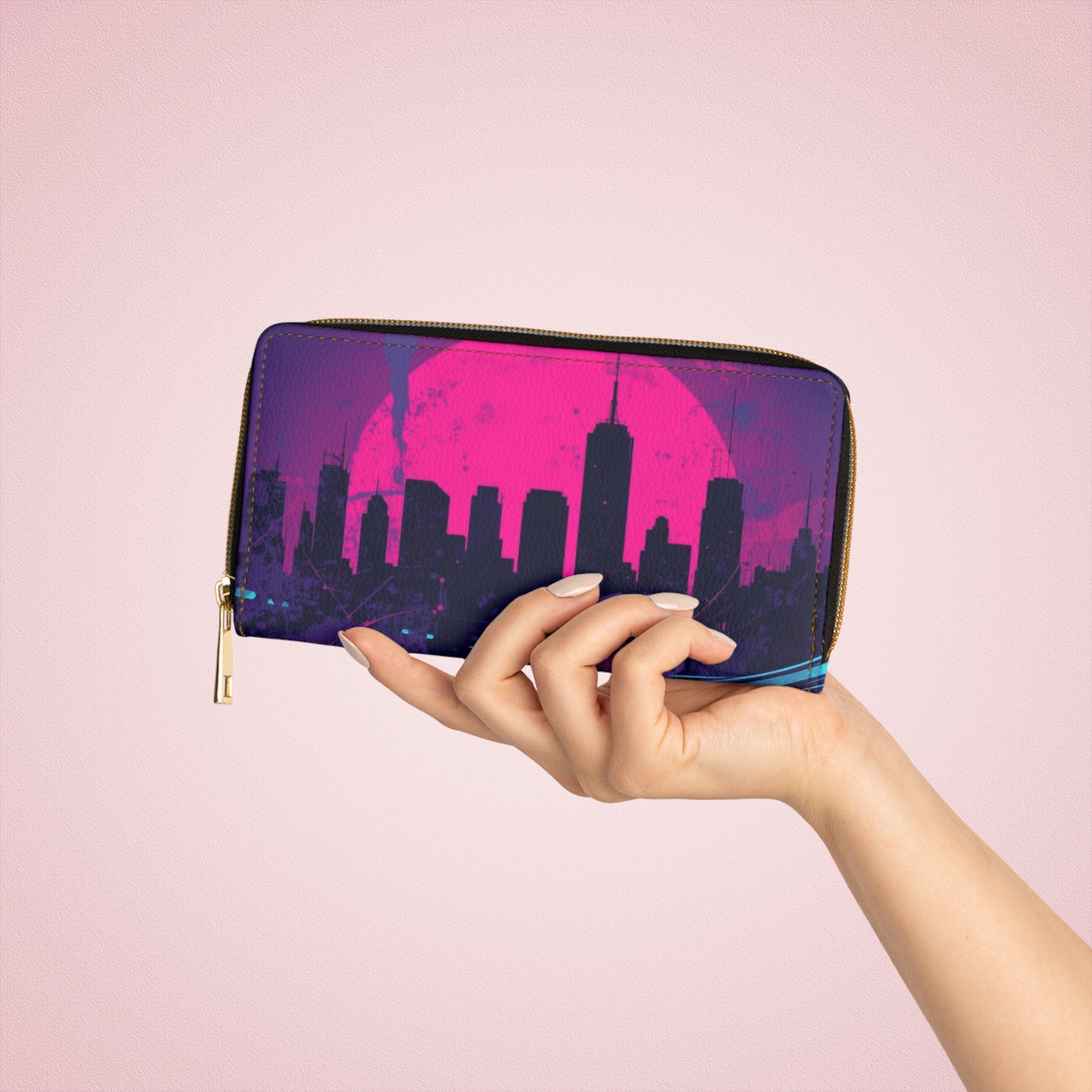 💎✨ Mystical Magic: The Enchanted Zippered Wallet of Elegance & Wonder 🔮💖🌙