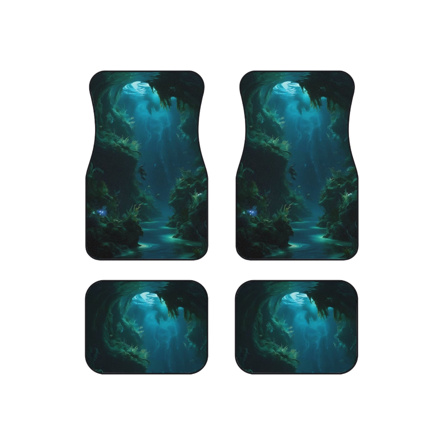 ✨ Spellbound Style: 4-Piece Enchanted Car Mats 🌟🚗🔮