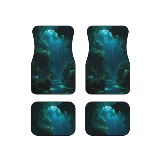 ✨ Spellbound Style: 4-Piece Enchanted Car Mats 🌟🚗🔮