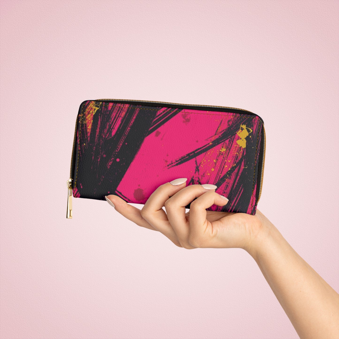 💎✨ Mystical Magic: The Enchanted Zippered Wallet of Elegance & Wonder 🔮💖🌙