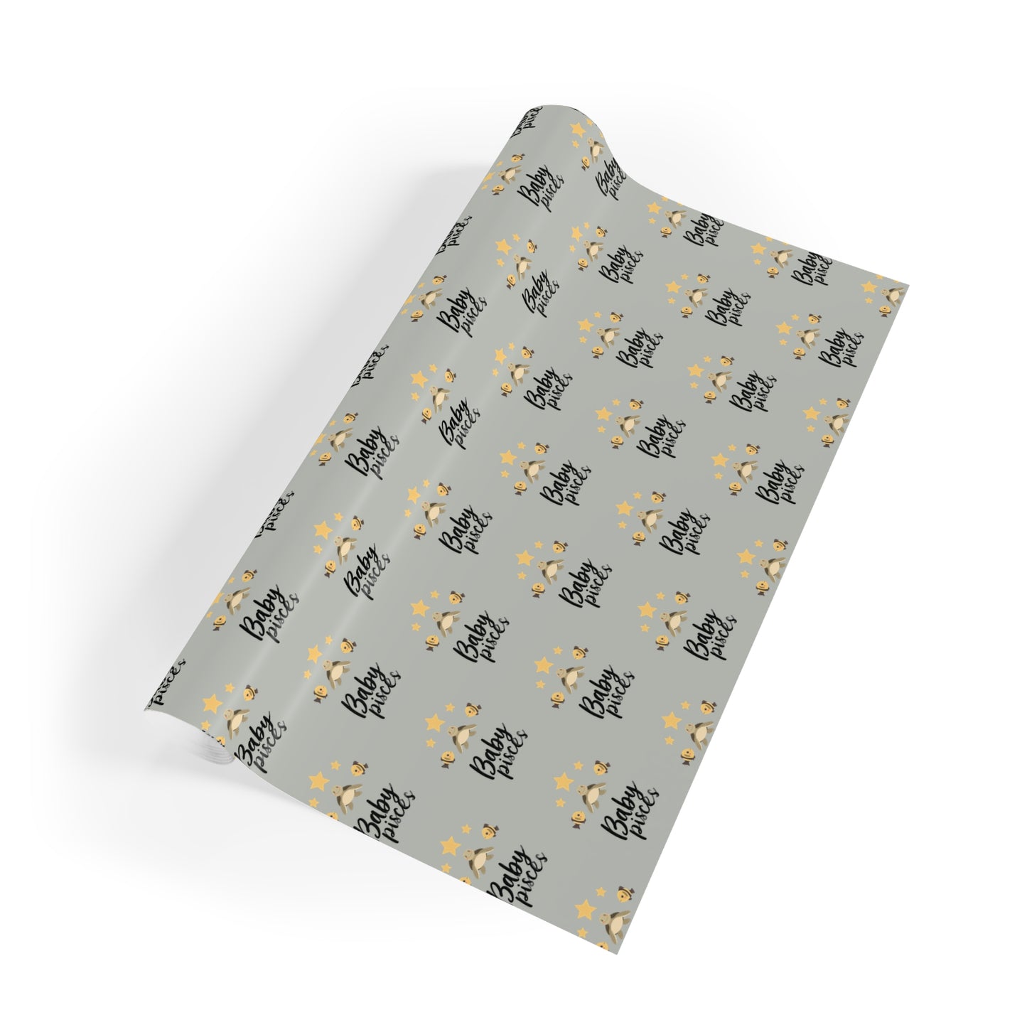 ♓ Baby Pisces Wrapping Paper | The Enchanted Wrap™ Collection ♡