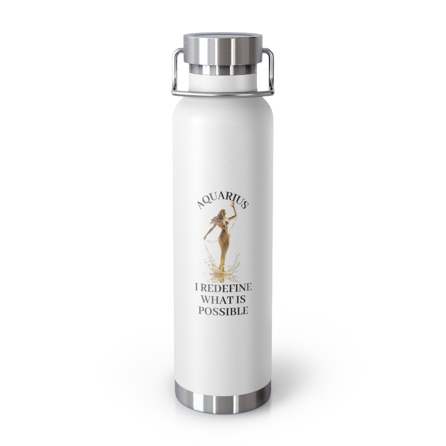 ✨🔮 Enchanted Aquarius Copper Insulated Bottle – 22oz of Temperature Magic! 🔮✨