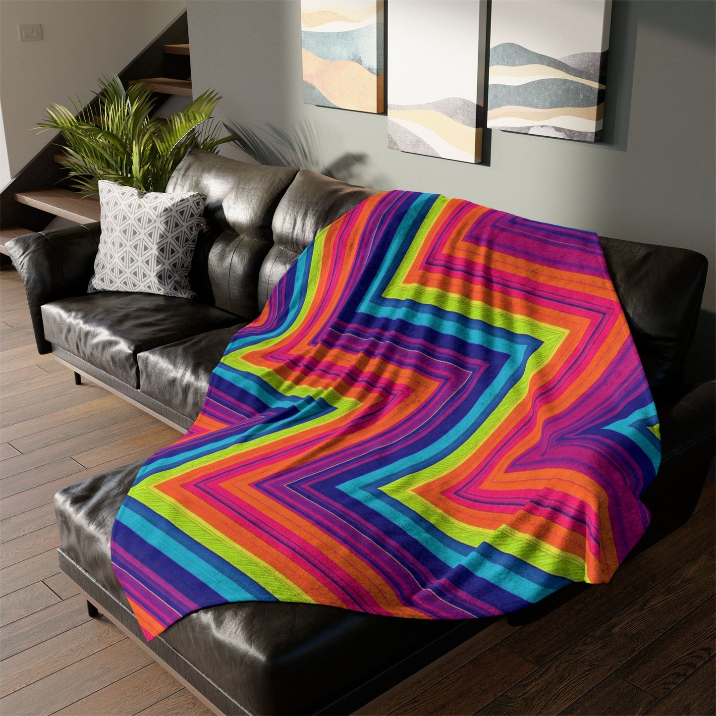 🌙✨ The Enchanted Dreamscape Blanket ✨🌙 Ultra-Soft Cosmic Comfort Throw • Limited One-of-a-Kind Design • 60" × 80"