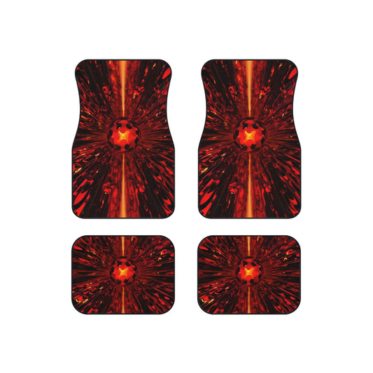 ✨ Spellbound Style: 4-Piece Enchanted Car Mats 🌟🚗🔮