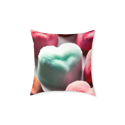 Love in Bloom: Enchanted Decorative Pillow for a Cozy Touch