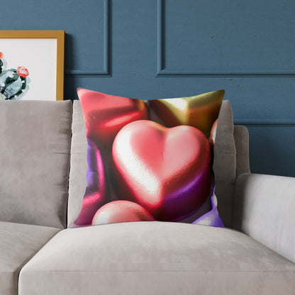 Love in Bloom: Enchanted Decorative Pillow for a Cozy Touch