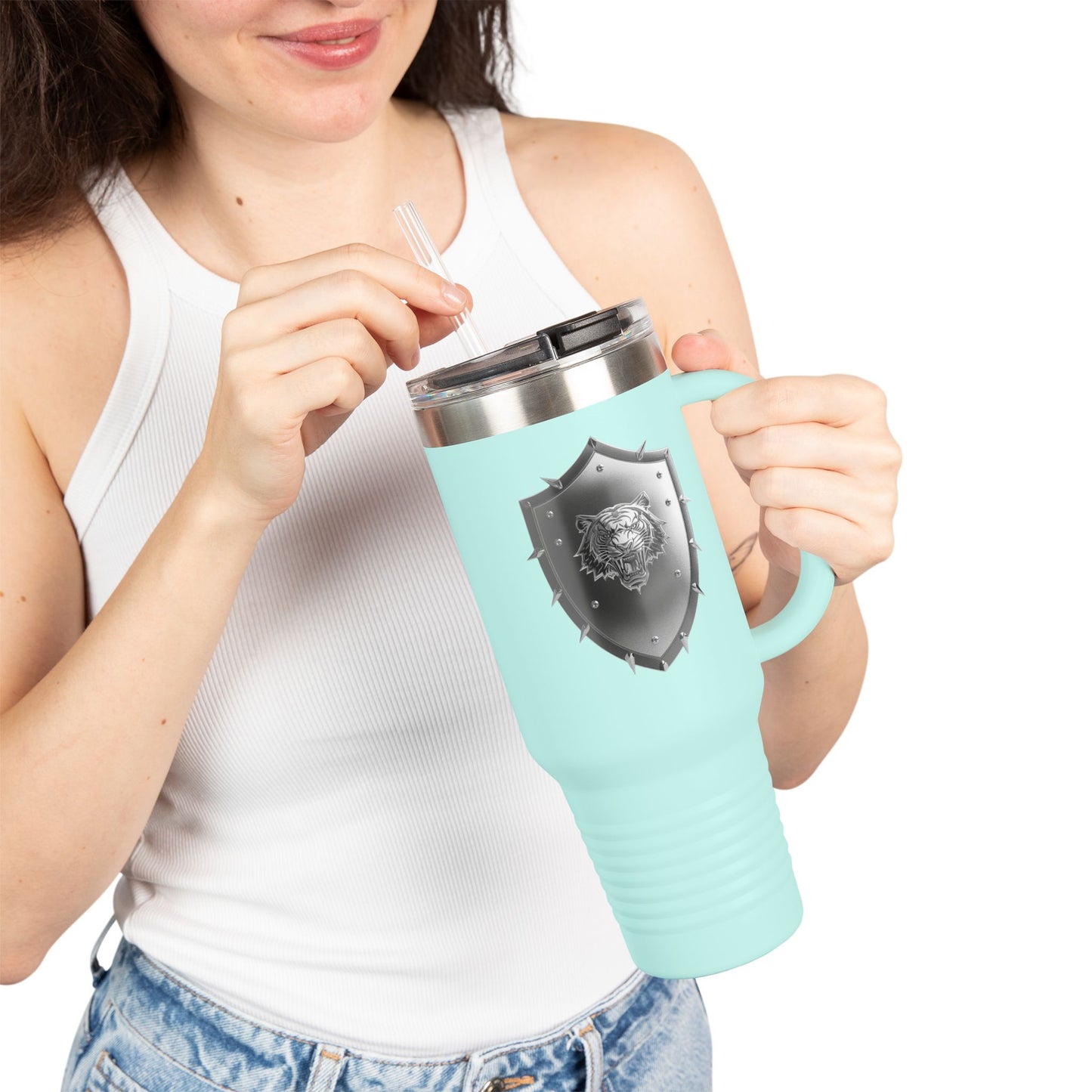 🤍 Enchanted Emblem Travel Tumbler 🤍