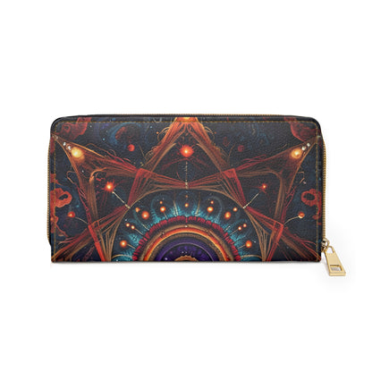 💎✨ Mystical Magic: The Enchanted Zippered Wallet of Elegance & Wonder 🔮💖🌙