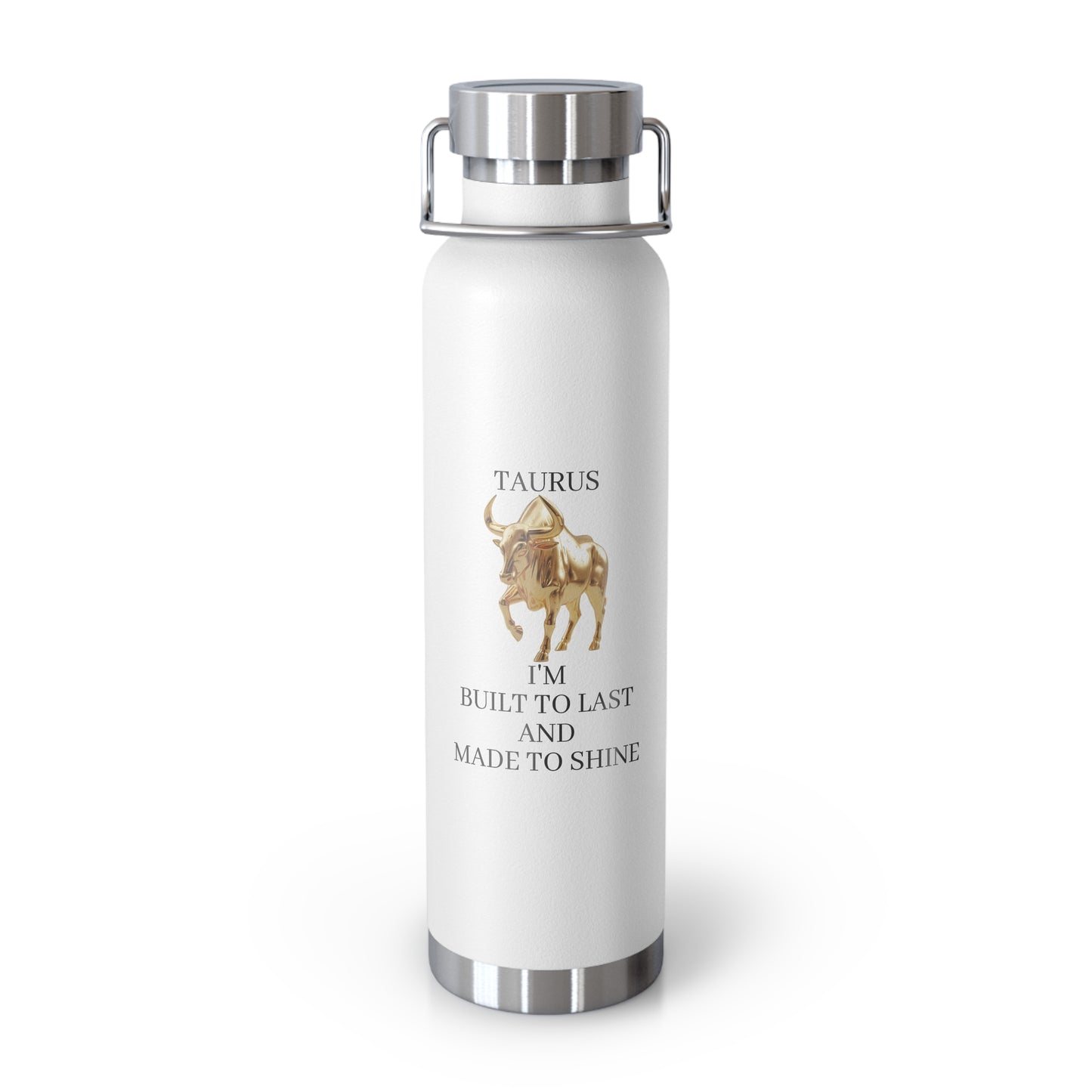 ♉ Taurus Statement Bottle | The Enchanted Vessel™ Collection
