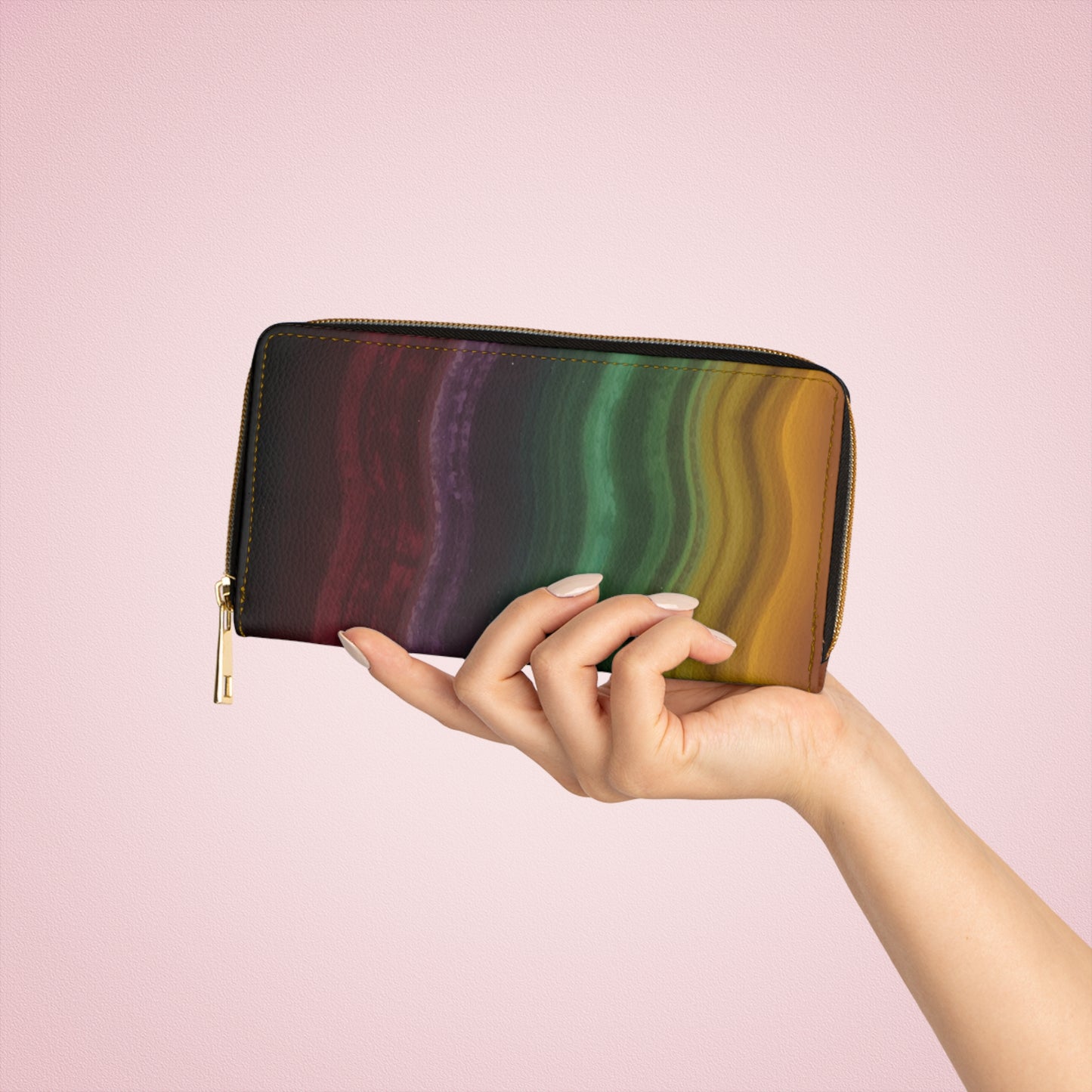 💎✨ Mystical Magic: The Enchanted Zippered Wallet of Elegance & Wonder 🔮💖🌙