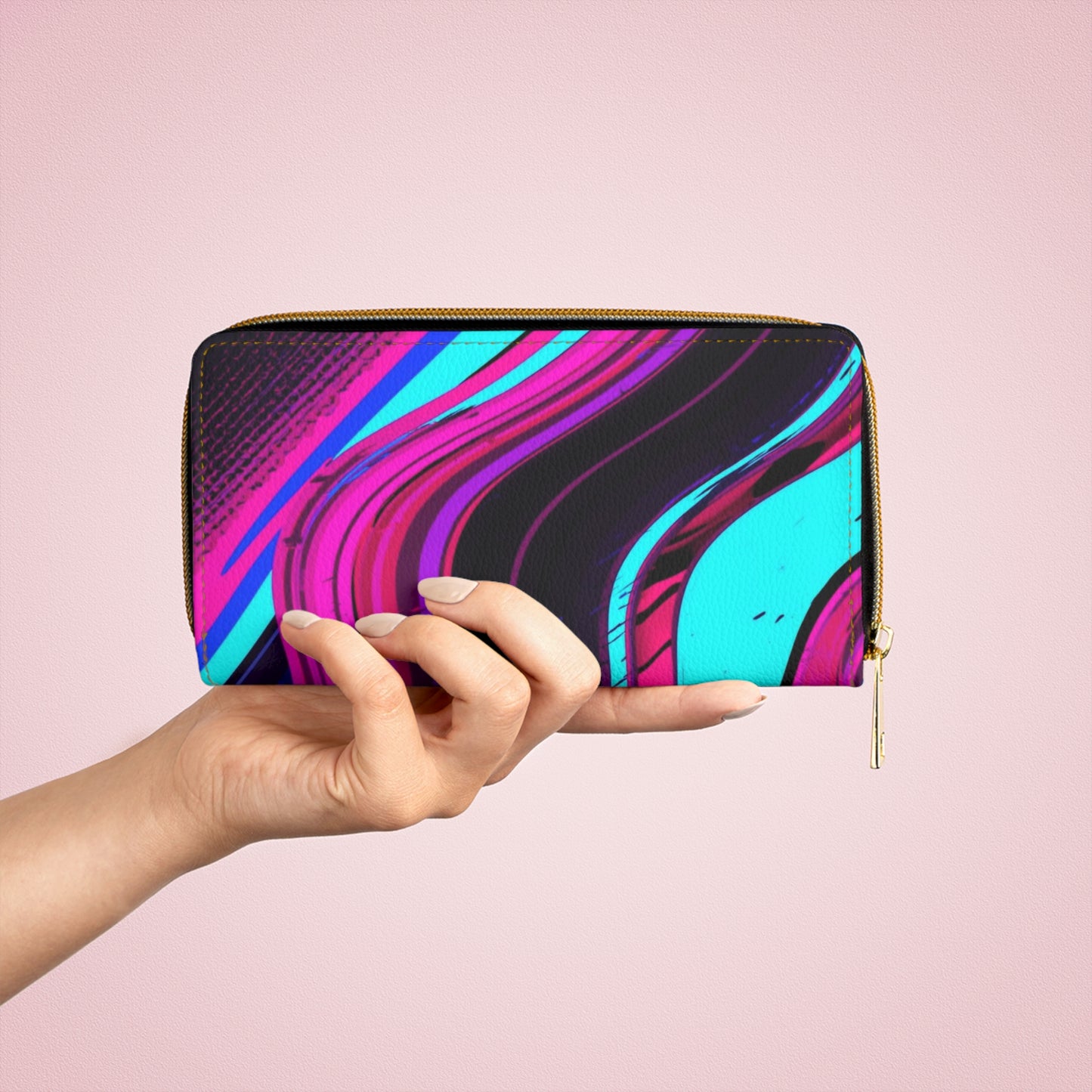💎✨ Mystical Magic: The Enchanted Zippered Wallet of Elegance & Wonder 🔮💖🌙