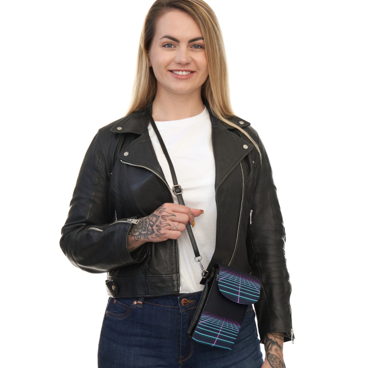 👜🌟 The Razzle-Dazzle Pocket Prism™ Cell Phone Wallet ✨💼🌈