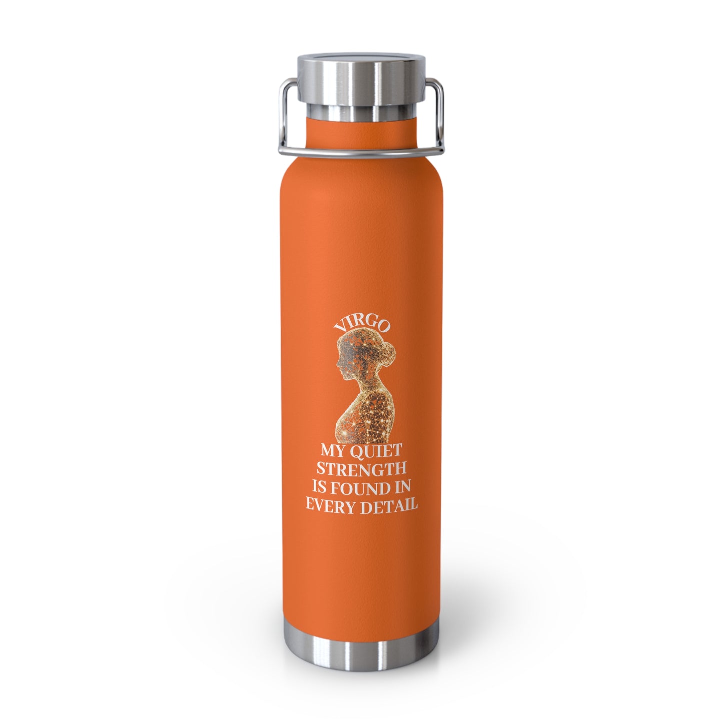 ✨🔮 Enchanted Virgo Copper Insulated Bottle – 22oz of Temperature Magic! 🔮✨