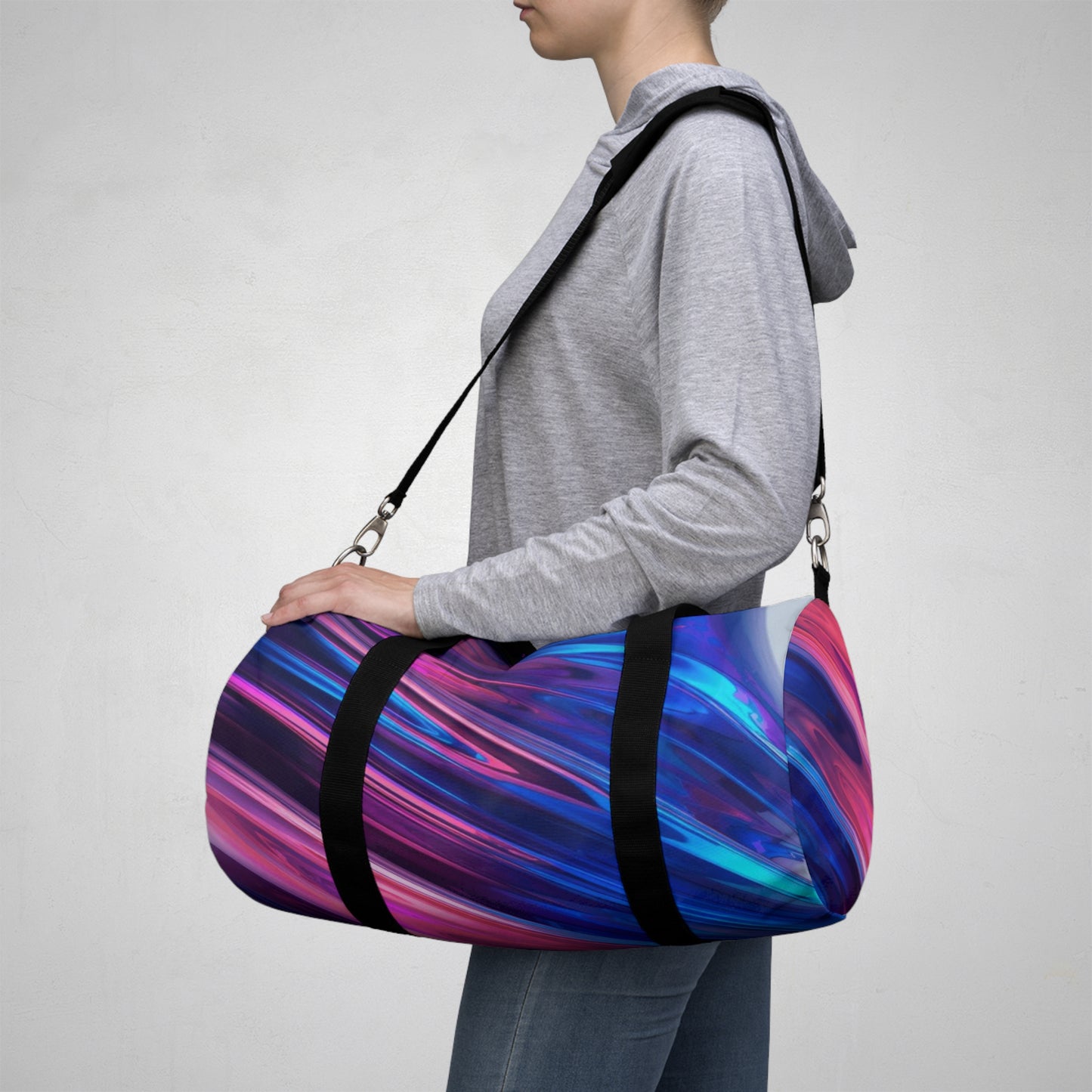 The Razzle-Dazzle Duffle Bag – One-of-a-Kind Design 🎨🔥