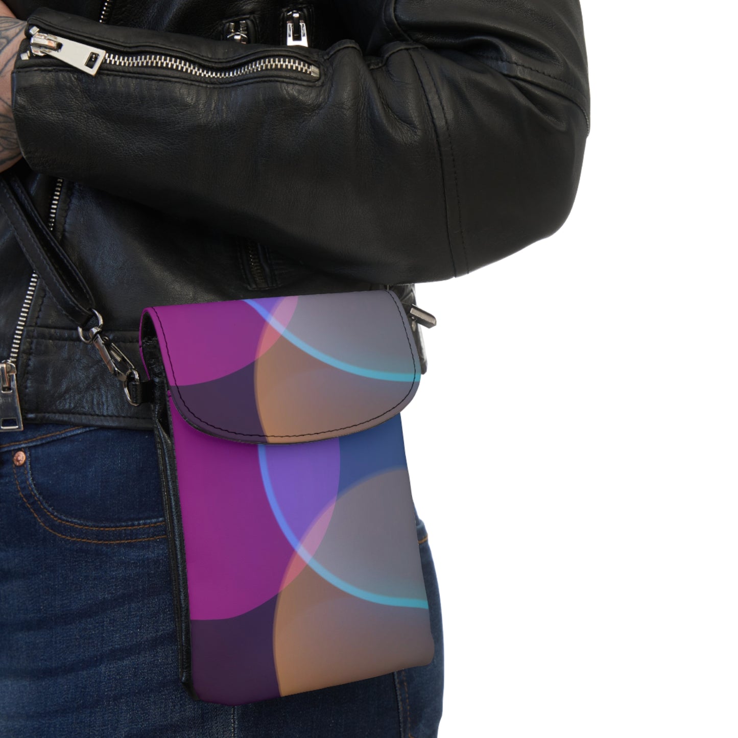 👜🌟 The Razzle-Dazzle Pocket Prism™ Cell Phone Wallet ✨💼🌈
