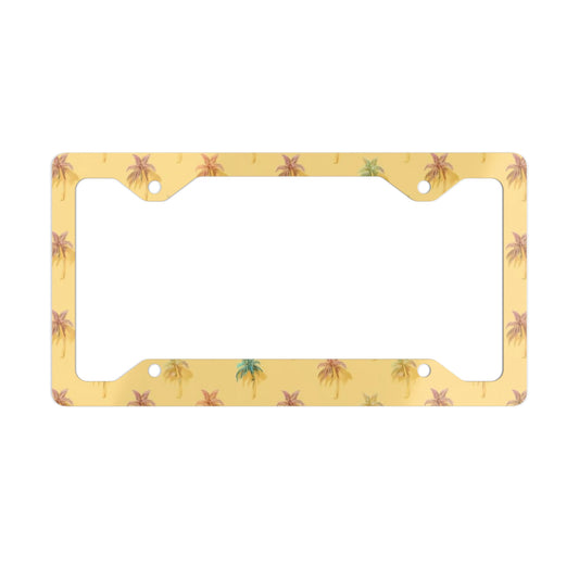 ✨🚗 The Enchanted Drive: Glossed Glory License Plate Frame – Luxury Custom Metal Accent 💎🌙