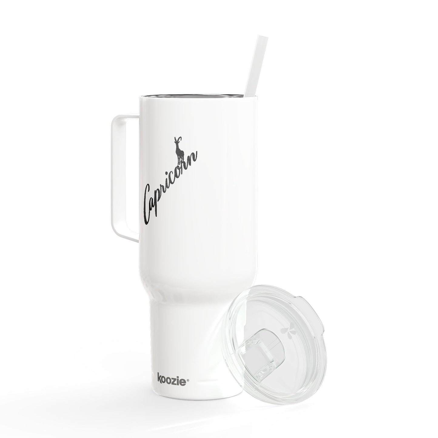 Cosmic Capricorn Signatures ✨ 40oz Engraved Zodiac Tumbler