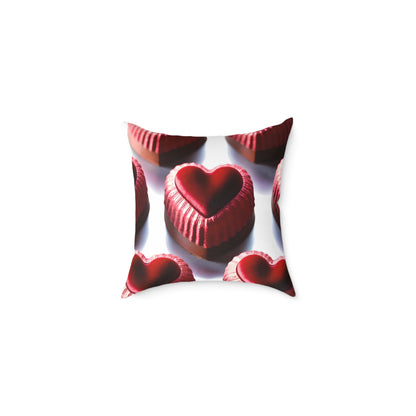 Love in Bloom: Enchanted Decorative Pillow for a Cozy Touch