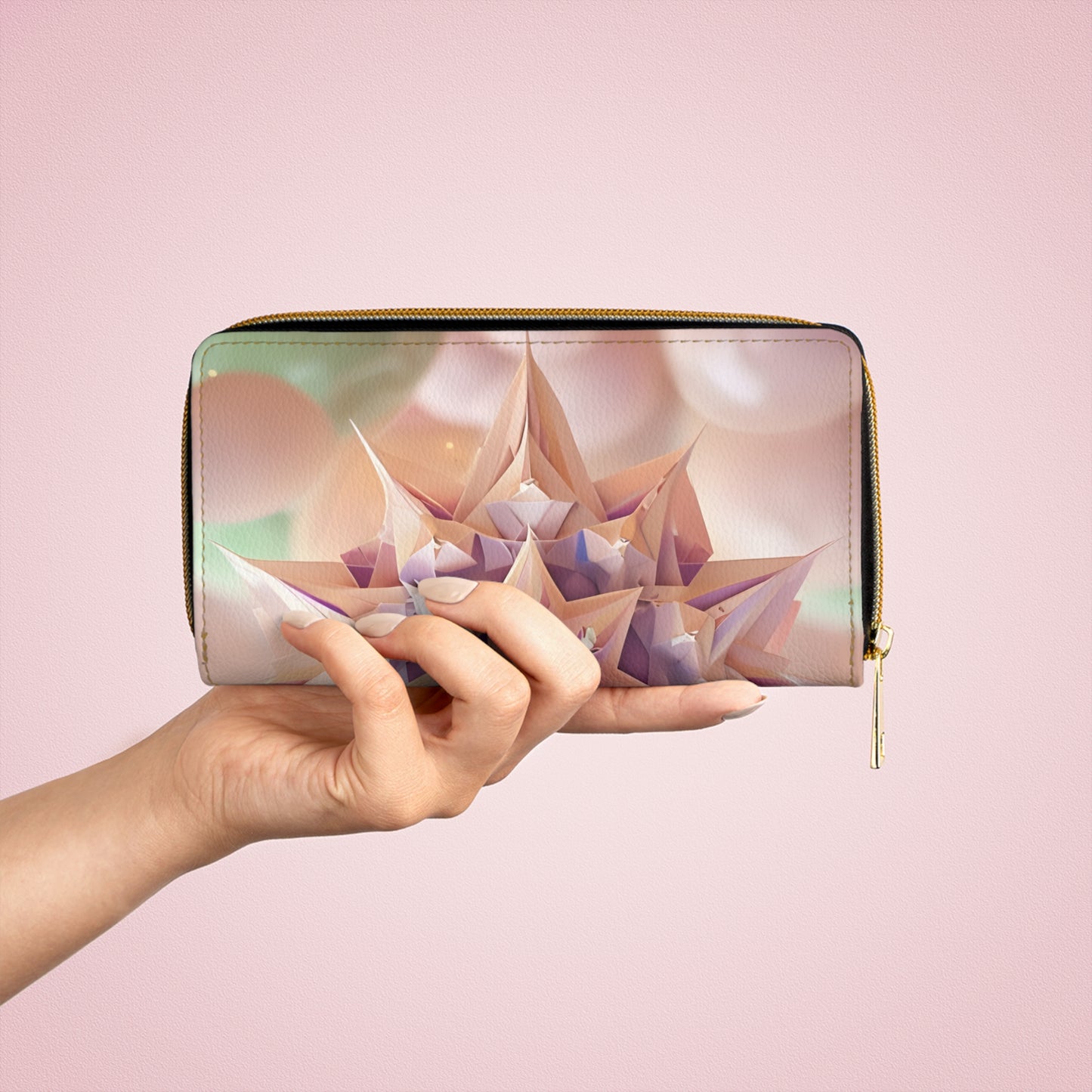 💎✨ Mystical Magic: The Enchanted Zippered Wallet of Elegance & Wonder 🔮💖🌙