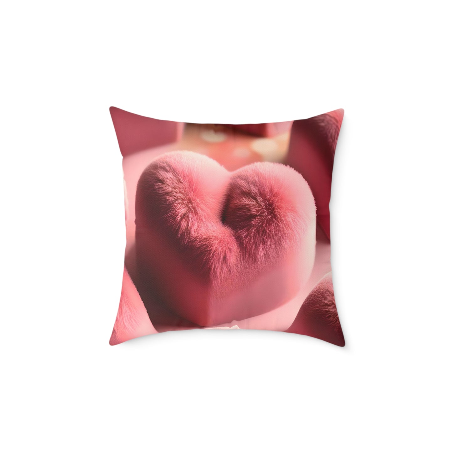 Love in Bloom: Enchanted Decorative Pillow for a Cozy Touch