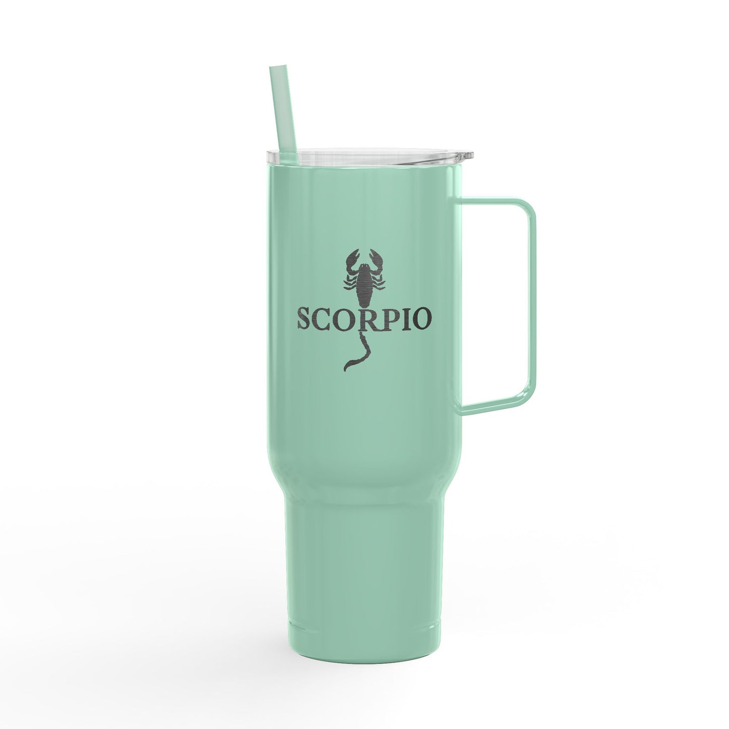 Cosmic Scorpio Signatures ✨ 40oz Engraved Zodiac Tumbler