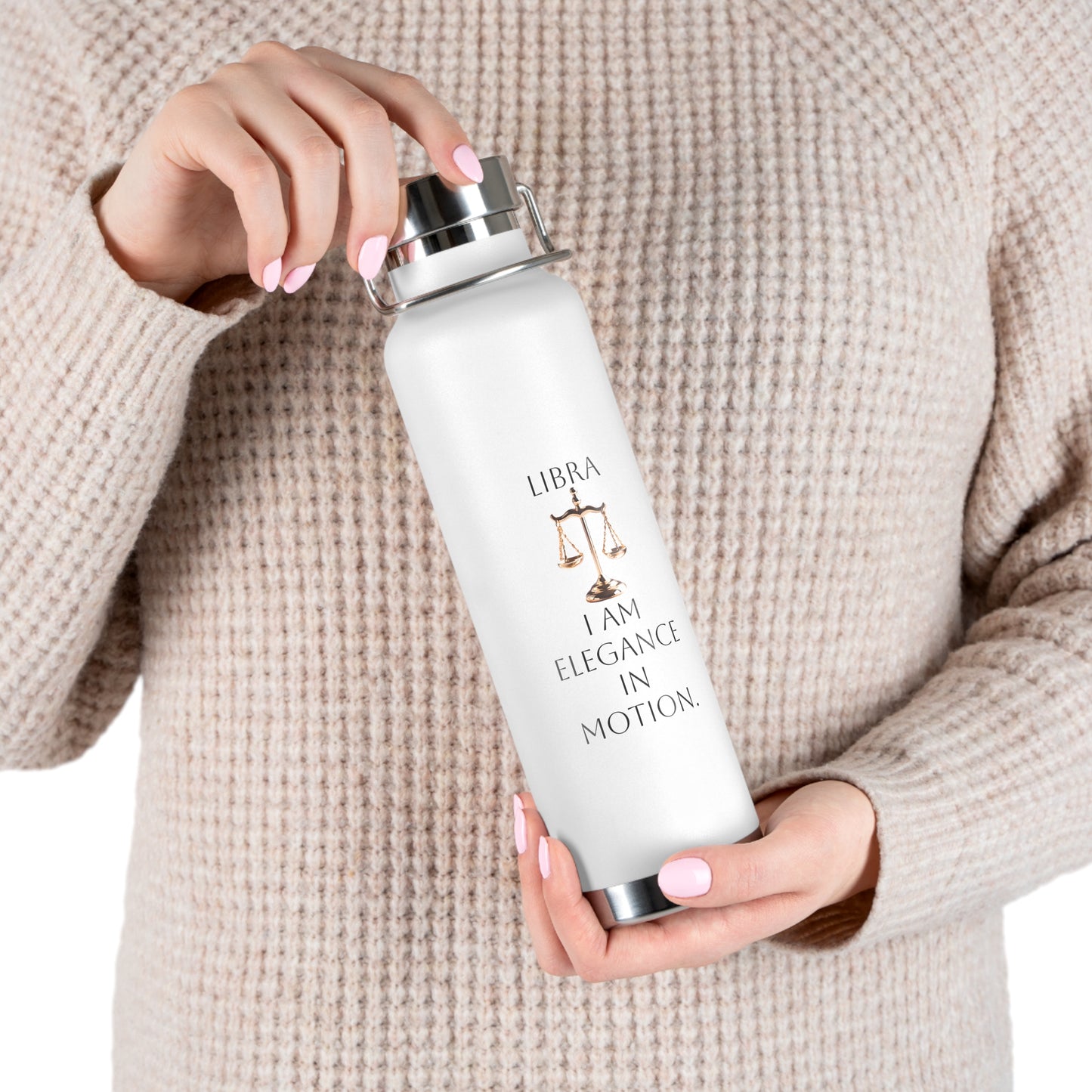 ✨🔮 Enchanted Libra Copper Insulated Bottle – 22oz of Temperature Magic! 🔮✨