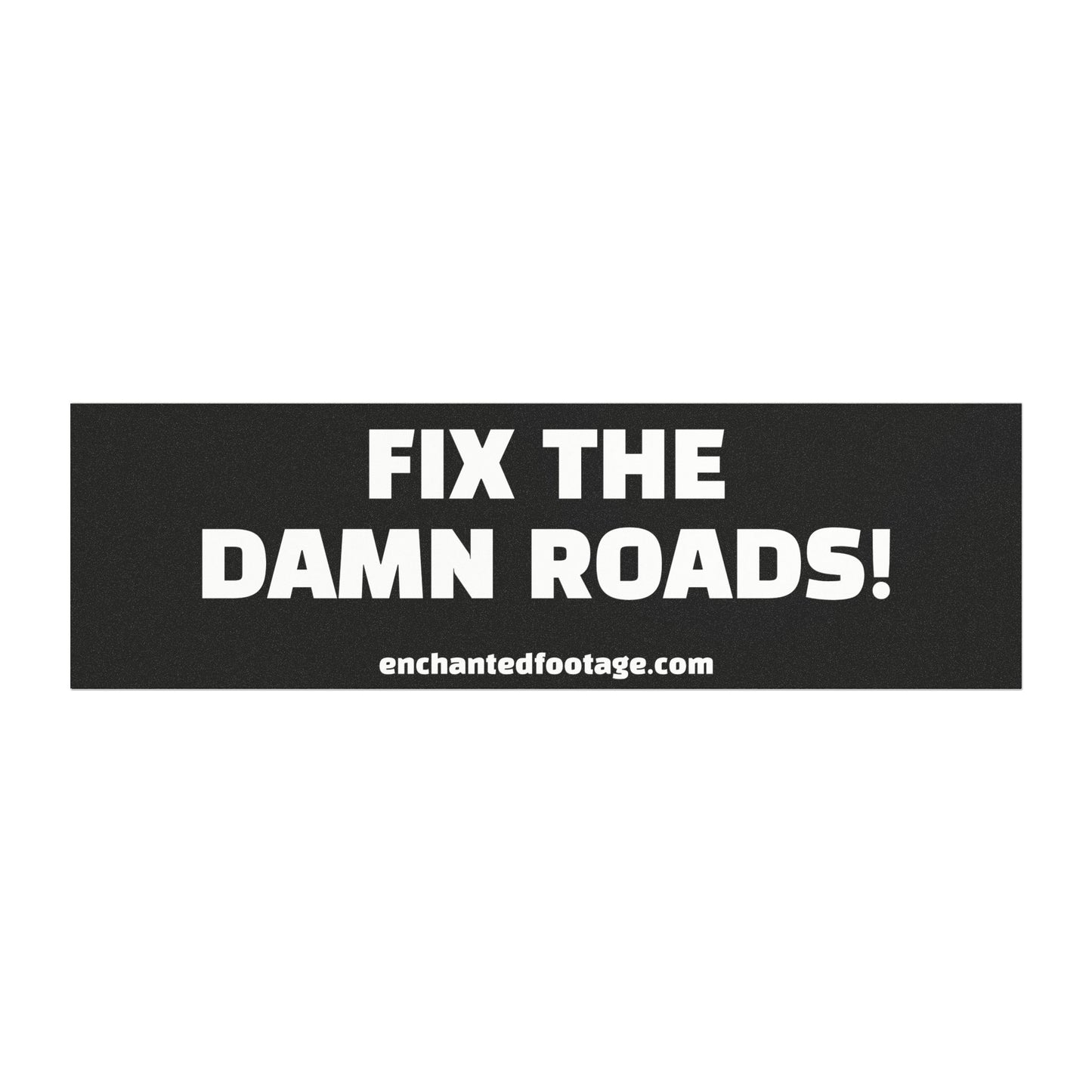 🤍 The Enchanted Statement™ Bumper Sticker | The Enchanted Drive Collection 🤍