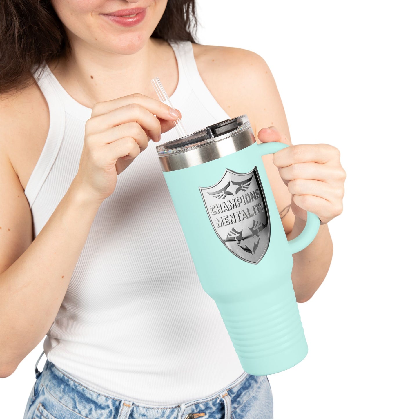 🤍 Enchanted Emblem Travel Tumbler 🤍