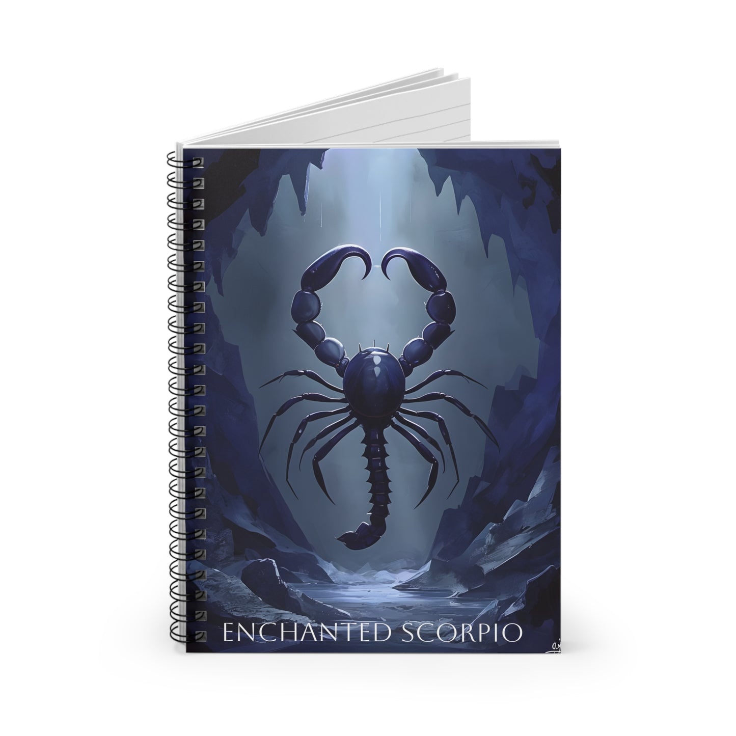 🦂✨ Enchanted Scorpio Zodiac Journal – A Mysterious Notebook for Intuitive Souls & Deep Thinkers ♏📖