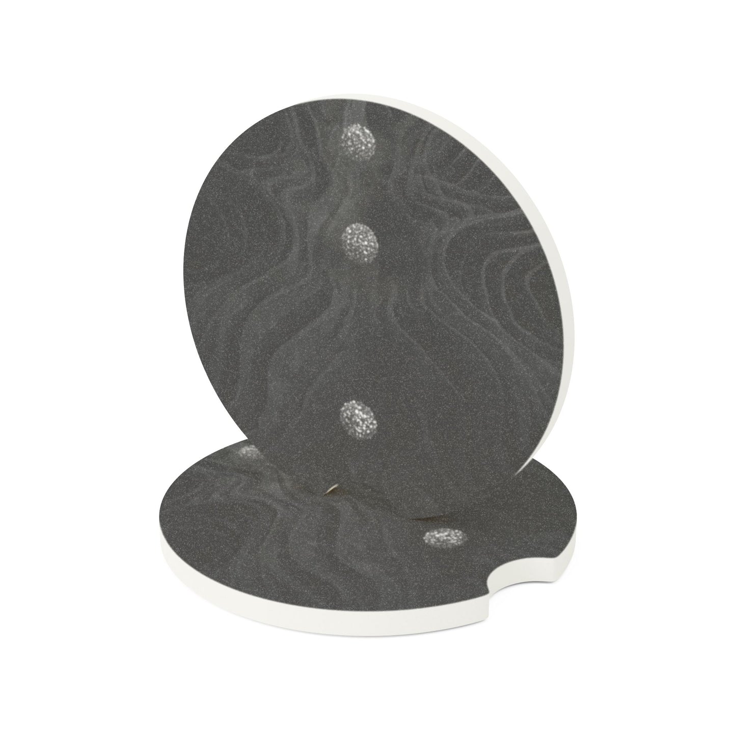✨🚗 The Enchanted Drive: Spellstone Sip Coasters – 2-Piece Luxury Car Set 💎🌙