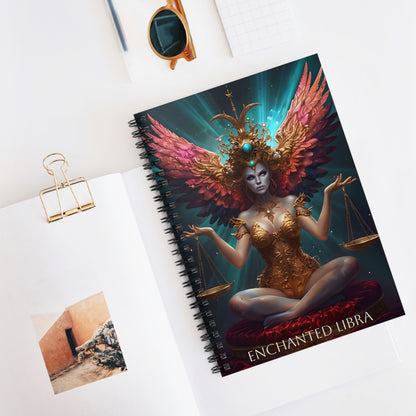 ⚖️✨ Enchanted Libra Zodiac Journal – A Harmonious Notebook for Balanced Minds & Dreamers ♎📖