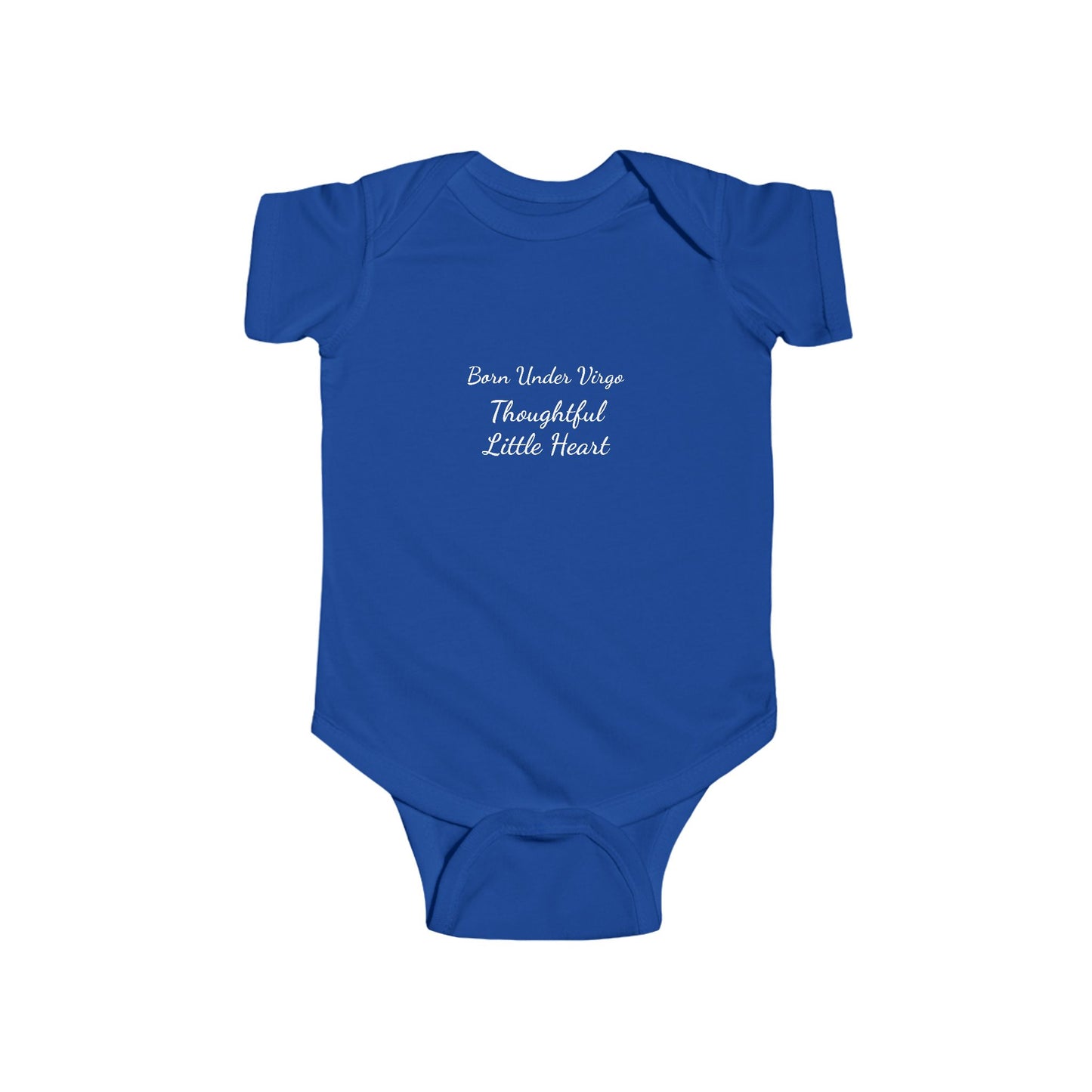 💫 The Born Under™ Collection – Virgo Edition 💫 Thoughtful Little Heart Infant Onesie